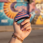 American Flag Stars Striped Hair Claw Clip
