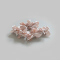 Blush Silk Bow Hair Claw Clip
