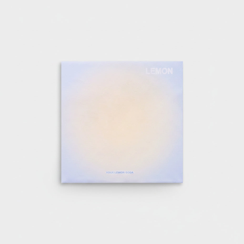 Pastel Lemon Gradient Square Notebook