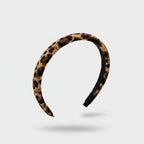 Leopard Print Padded Headband - Headband 1.5cm