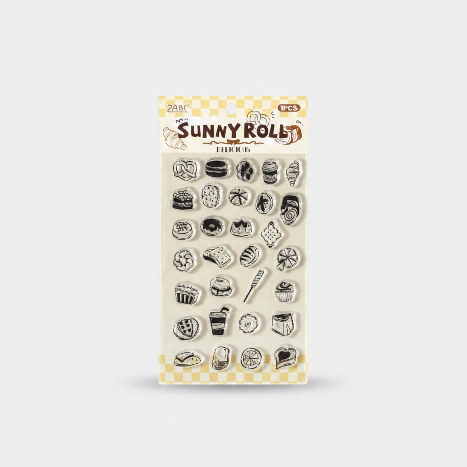 Sunny Roll Delicious Bakery Sticker Sheet