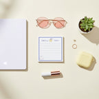 Rabbit Space Sticky Notes With Star Charm