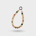 Beaded Phone Charm With Colorful Stone Beads