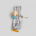 Rope Phone Charm With Doll And Tassel