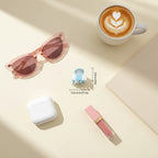 Checkered Hair Claws Colorblock Set Pack
