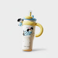 Cute Puppy Ombre Tumbler With Charm Topper