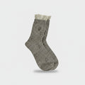 Gray Angel Star Crew Socks
