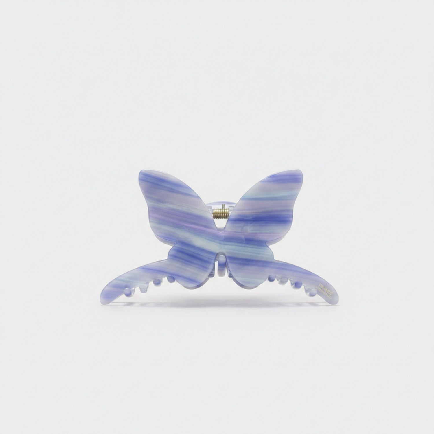 Pink Pearl Butterfly Hair Claw Clip