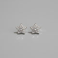 Star Diamond Rhinestone Stud Earrings