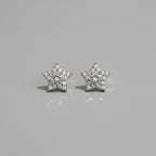Star Diamond Rhinestone Stud Earrings