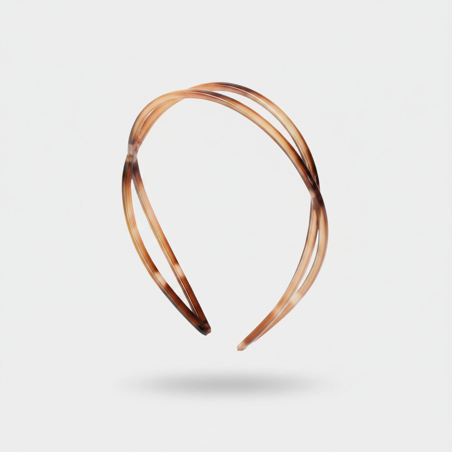 Black Curved Minimalist Hairband Headpiece