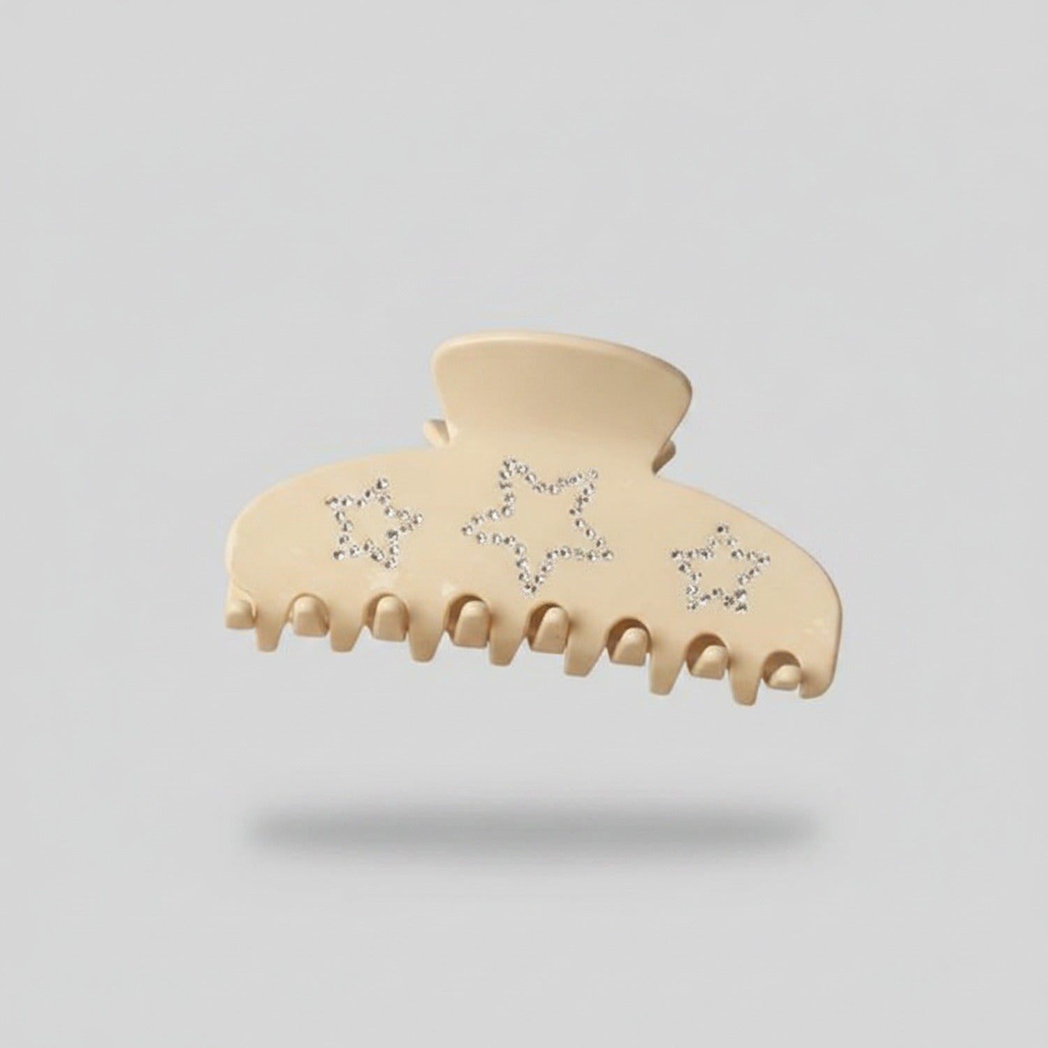 Pink Rhinestone Star Hair Claw Clip