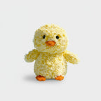 Soft Yellow Plush Chick With Orange Feet