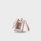 Pink Polka Dot Bunny Ear Phone Charm