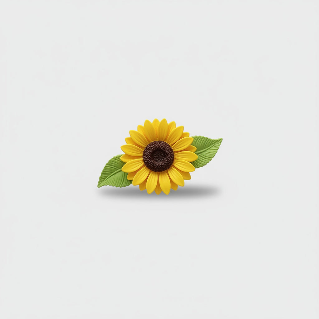 Sunflower Yellow Hair Claw Clip