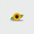 Sunflower Yellow Hair Claw Clip