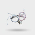 Butterfly Charm Braided Rope Bracelet Set