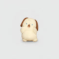 Cream Brown Floppy Ear Puppy Plush Toy