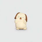 Cream Brown Floppy Ear Puppy Plush Toy