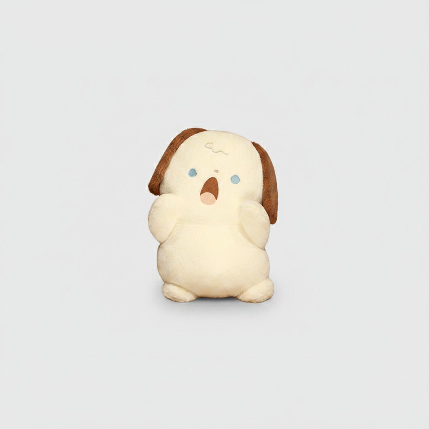 Cream Brown Floppy Ear Puppy Plush Toy