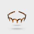 Tortoiseshell Spiked Statement Headband