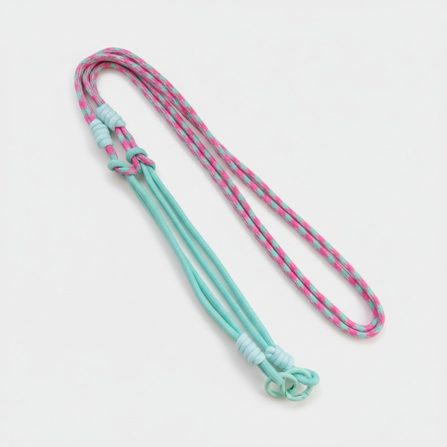 Pastel Rope Phone Strap With Beaded Detailing