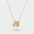 Gold Heart Charm Pendant Necklace