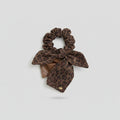 Leopard Print Hair Claw With Bow