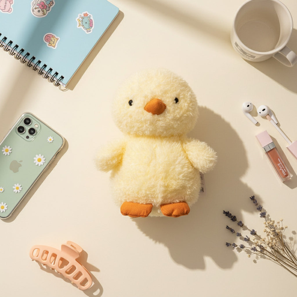 Soft Yellow Plush Chick Stuffed Animal