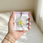 Purple Lollipop Acrylic Keyring Charm