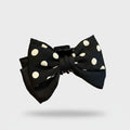 Black Polka Dot Hair Claw Clip