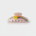 Rainbow Star Pink Pearl Hair Claw