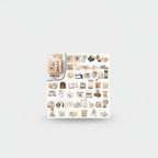 Vintage Aesthetic Sticker Sheet Collection Set