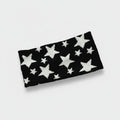 Black Star Knit Headband Wrap