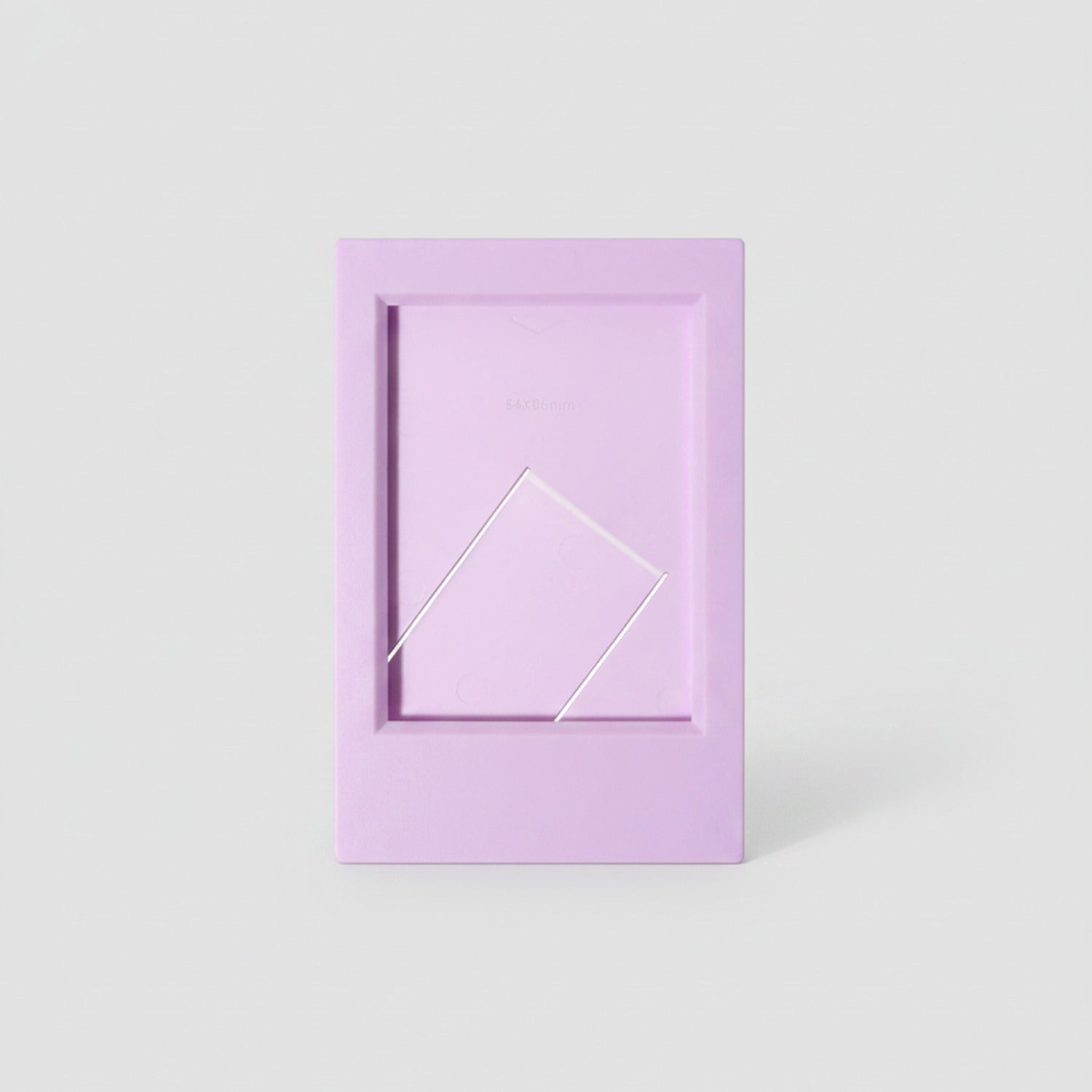 Rectangular Photo Frame with Stand - Lilac Purple