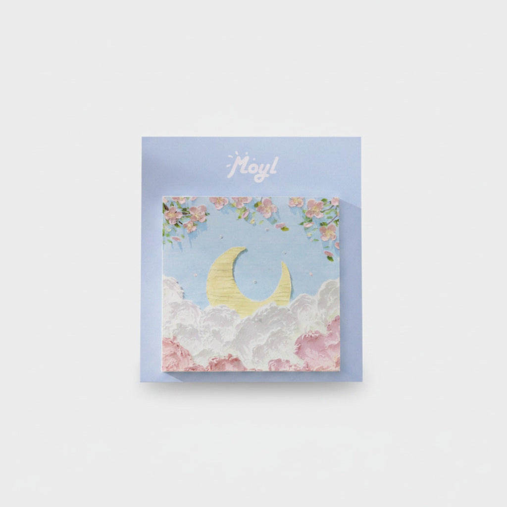 Dreamy Moon Floral Greeting Card Set