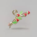 Strawberry Pearl Gold Metal Hair Claw