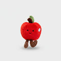 Red Apple Plush Toy With Leaf Charm