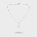Silver Four-Leaf Clover Pendant Necklace
