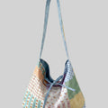 Patchwork Quilted Shoulder Tote Bag Multi-Color