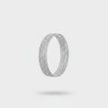 Silver Mesh Beaded Stackable Bracelet