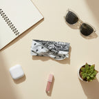 Bandana Paisley Print Hair Wrap Headband