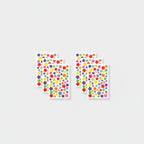 Colorful Star Sticker Sheets Pack