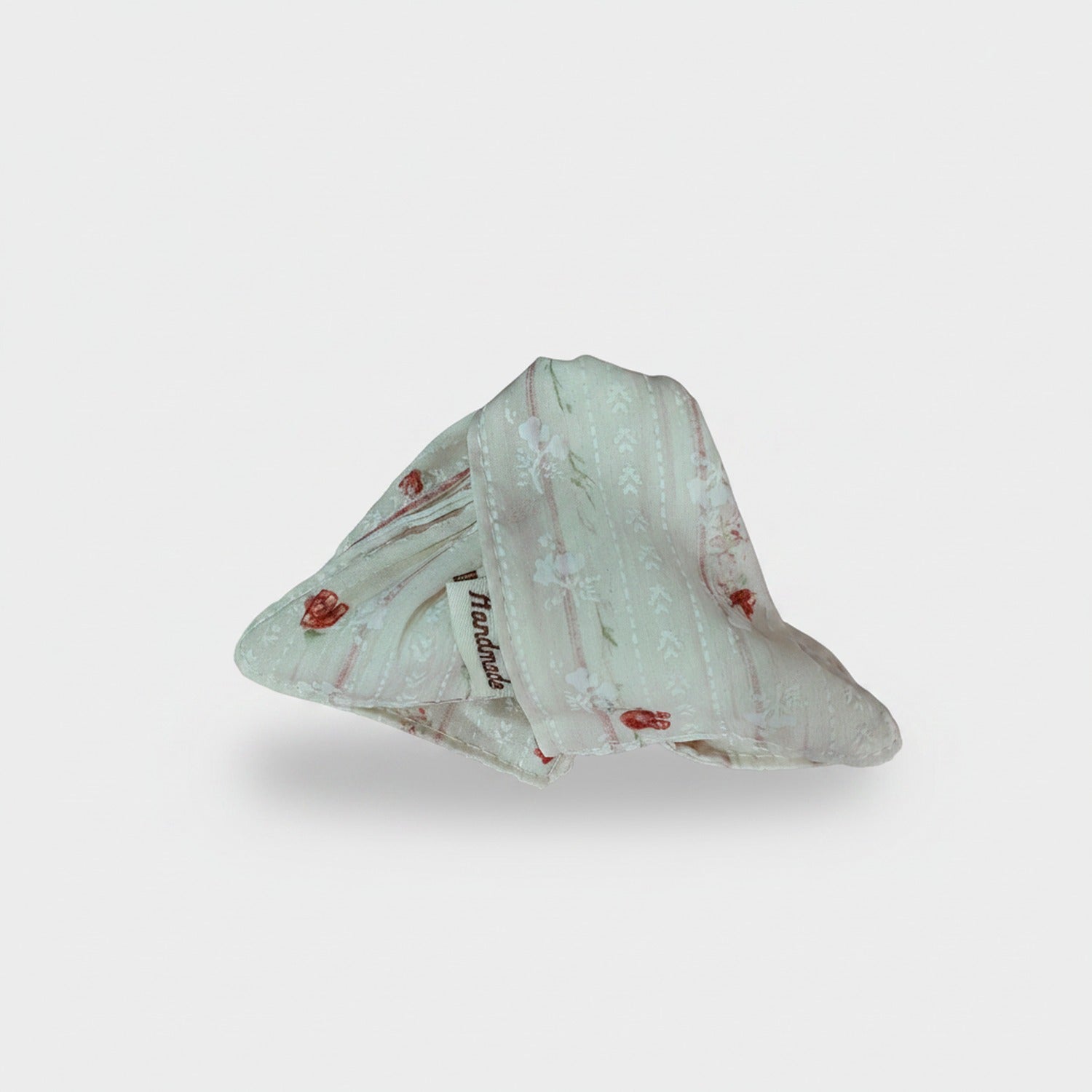 Floral Red Rose Hair Claw Clip