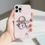 Medical Charm Heart Acrylic Keyring