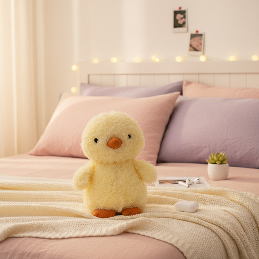 Soft Yellow Plush Chick Stuffed Animal