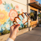 Tortoiseshell Spiked Statement Headband