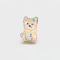 Colorful Rainbow Kitty Hair Claw Clip
