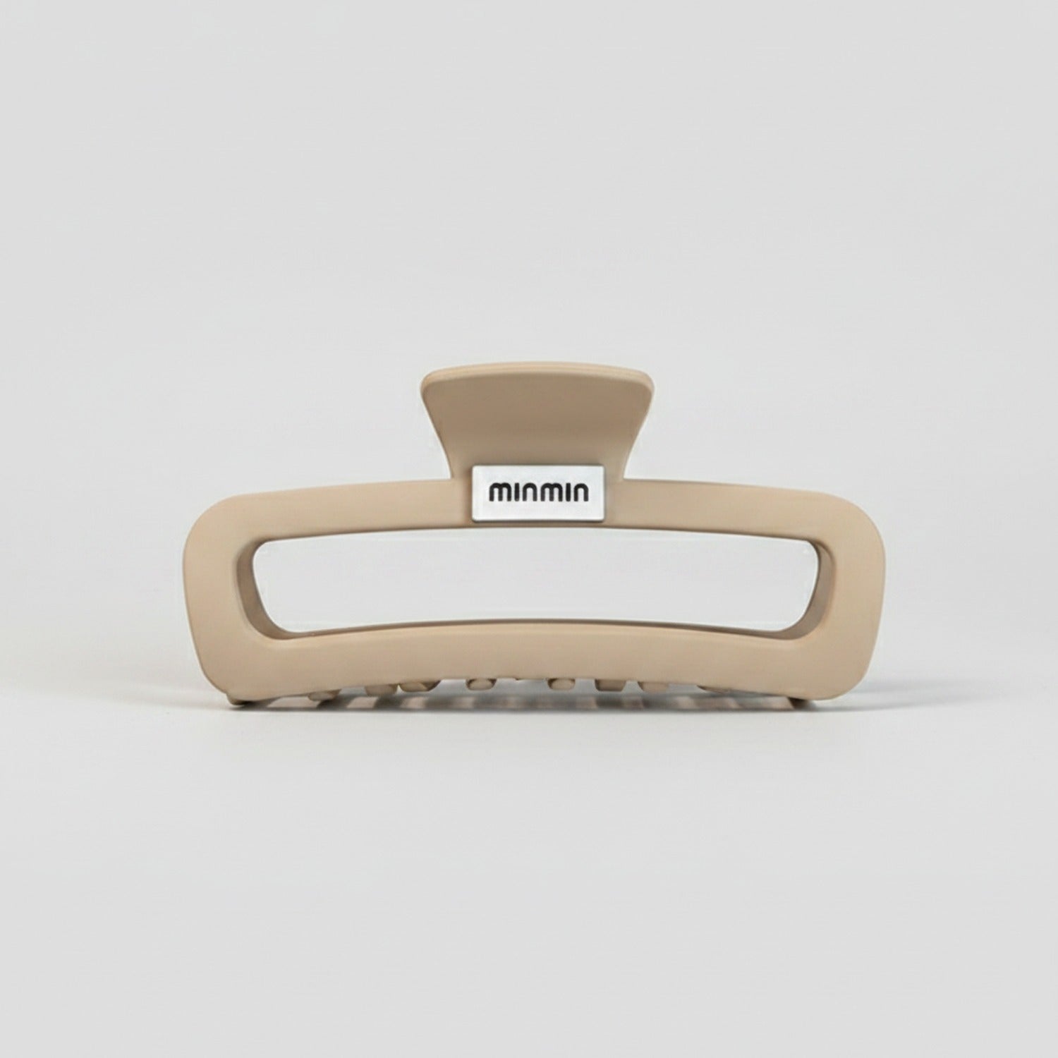 Black Minimalist Hair Claw Clip