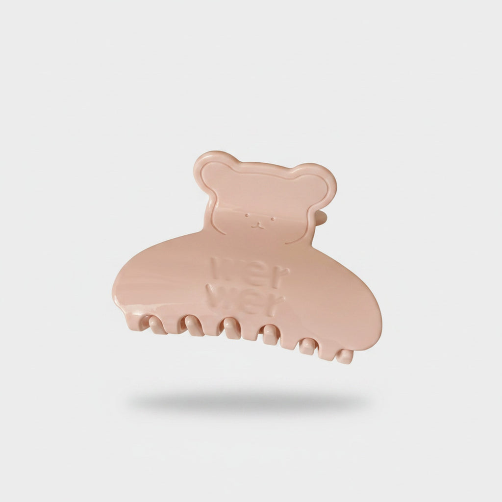 Cute Bear Shaped Hair Claw Clip